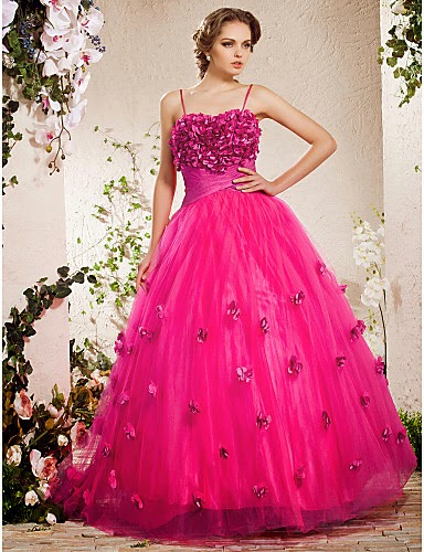 vestidos largos para quinceañeras